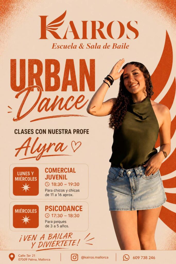 Clases de baile urbano en Mallorca